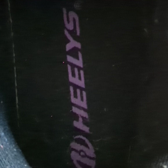 HEELYS* Galaxy super sparkle purple blue colour shift rear wheel HEELY shoes - Picture 16 of 17